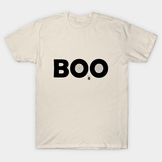 Scary Boo Halloween T-Shirt by halazidan